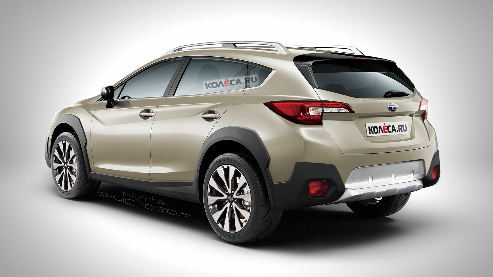 Subaru XV rear