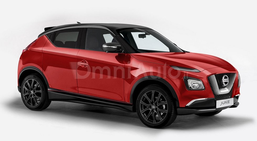 Рендер Nissan Juke нового поколения