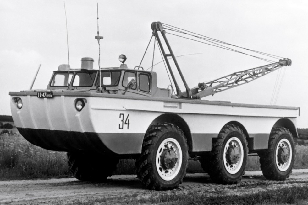 ЗиЛ ПЭУ-1 '1966–73 с краном