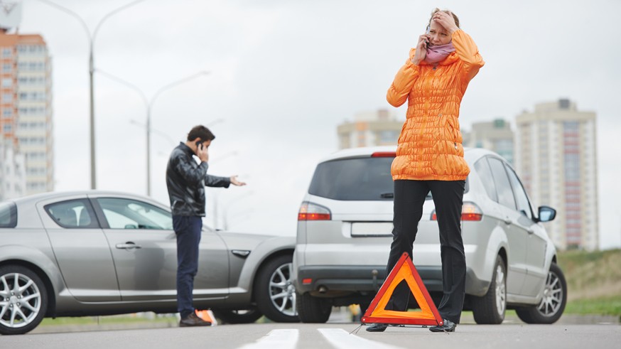 car crash collision
