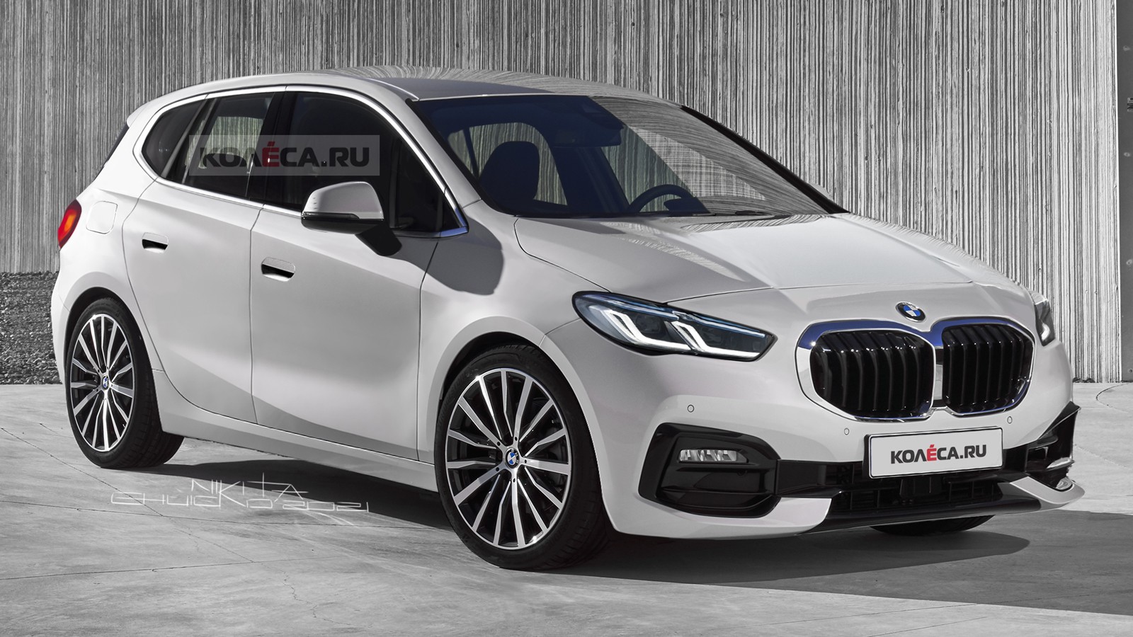 BMW 2 Series Active Tourer следующего поколения: новые изображения