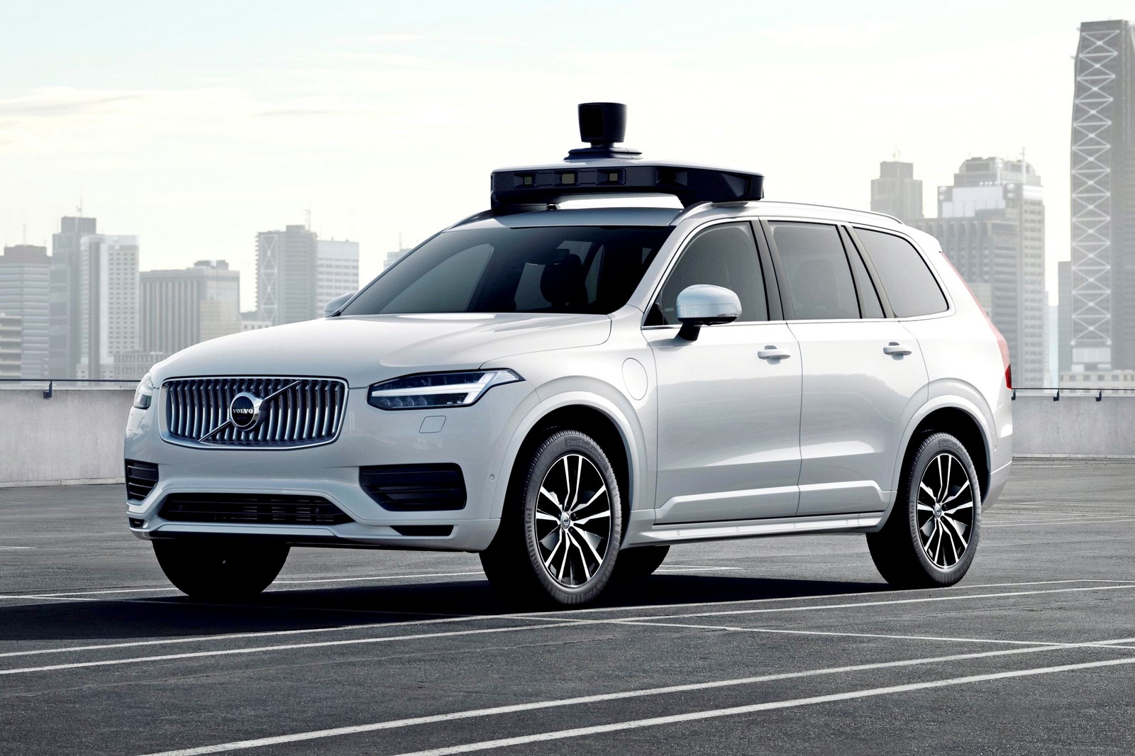 Volvo Cars and Uber present production vehicle ready for self-driving