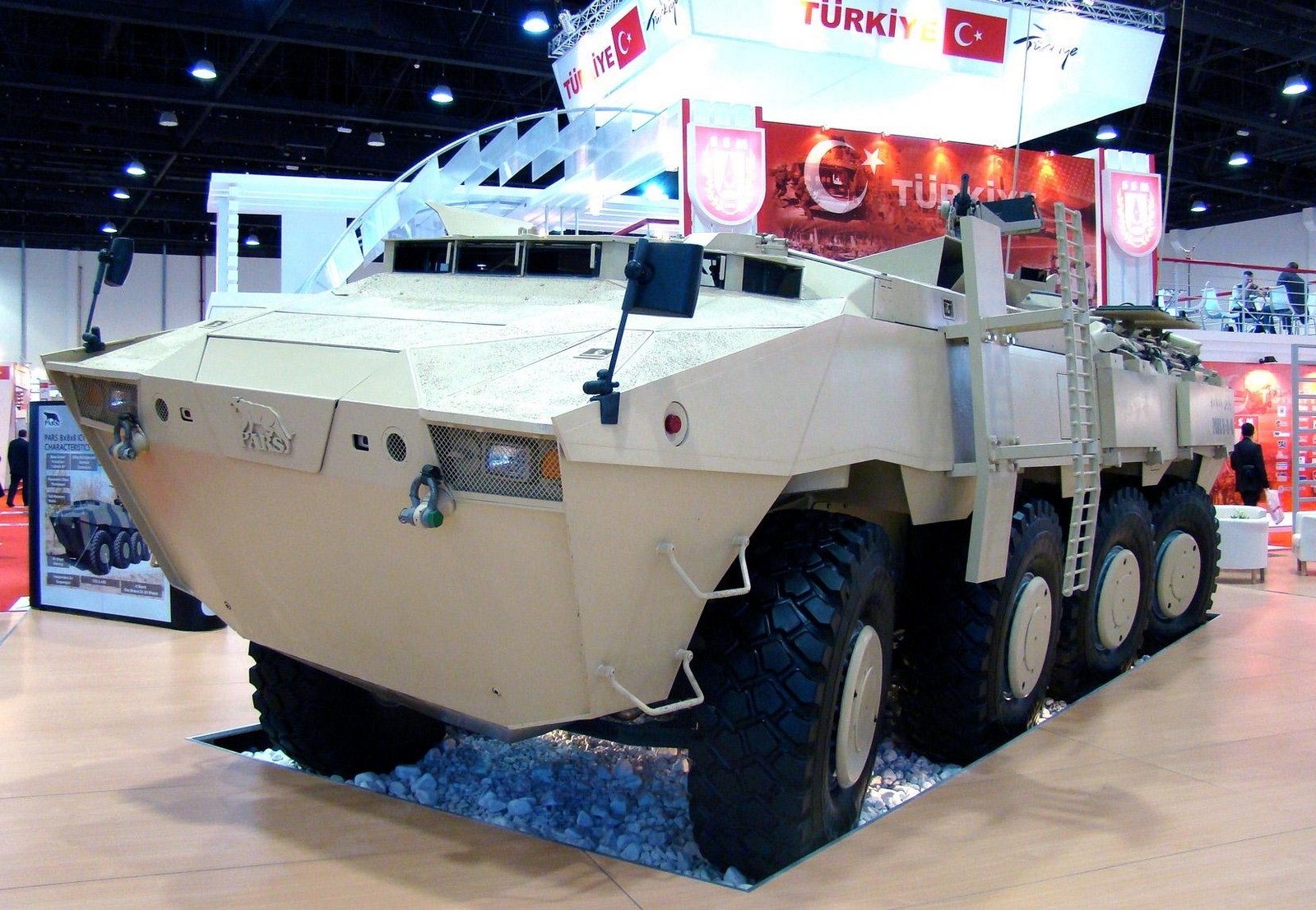 Четырехосный модуль Pars 8х8 с силовыми агрегатами в 500–600 л.с.