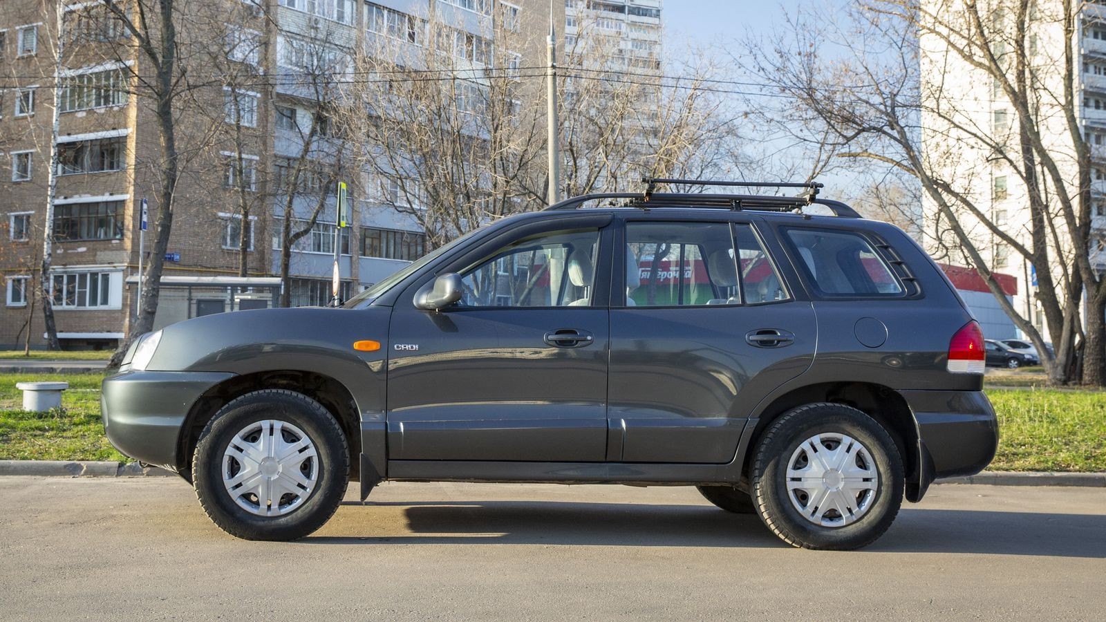 Hyundai santa fe багажник