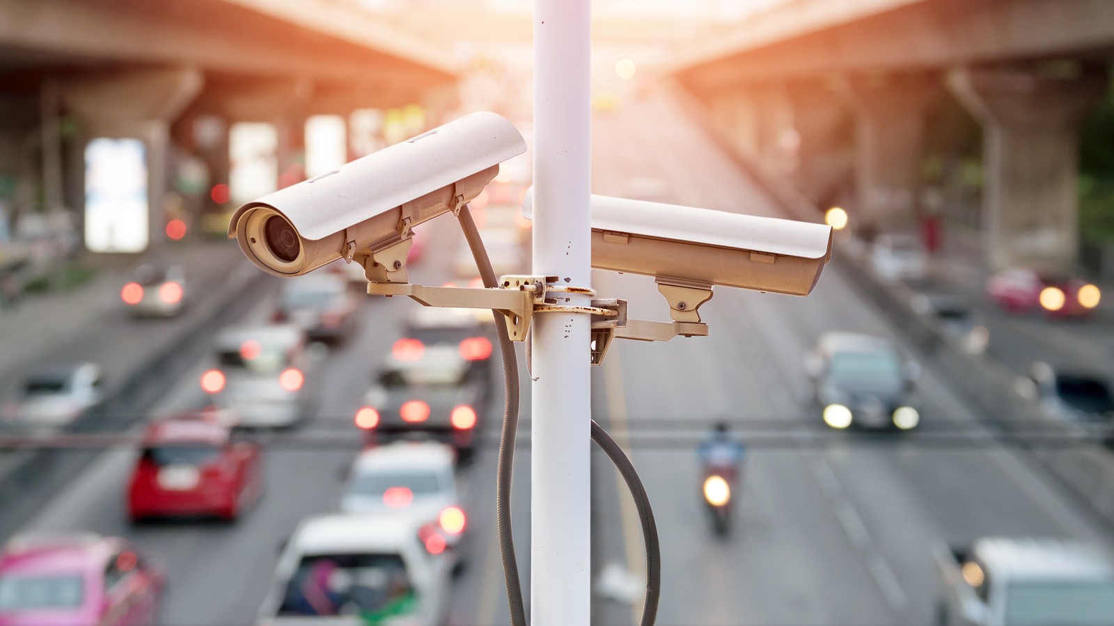 traffic security camera.