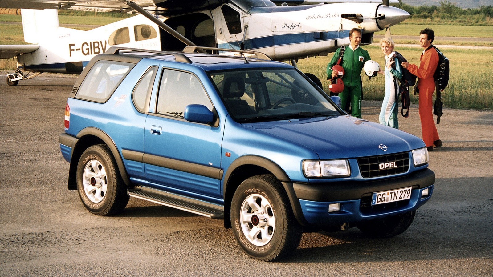 На фото: Opel Frontera Sport (B) '1998–2001