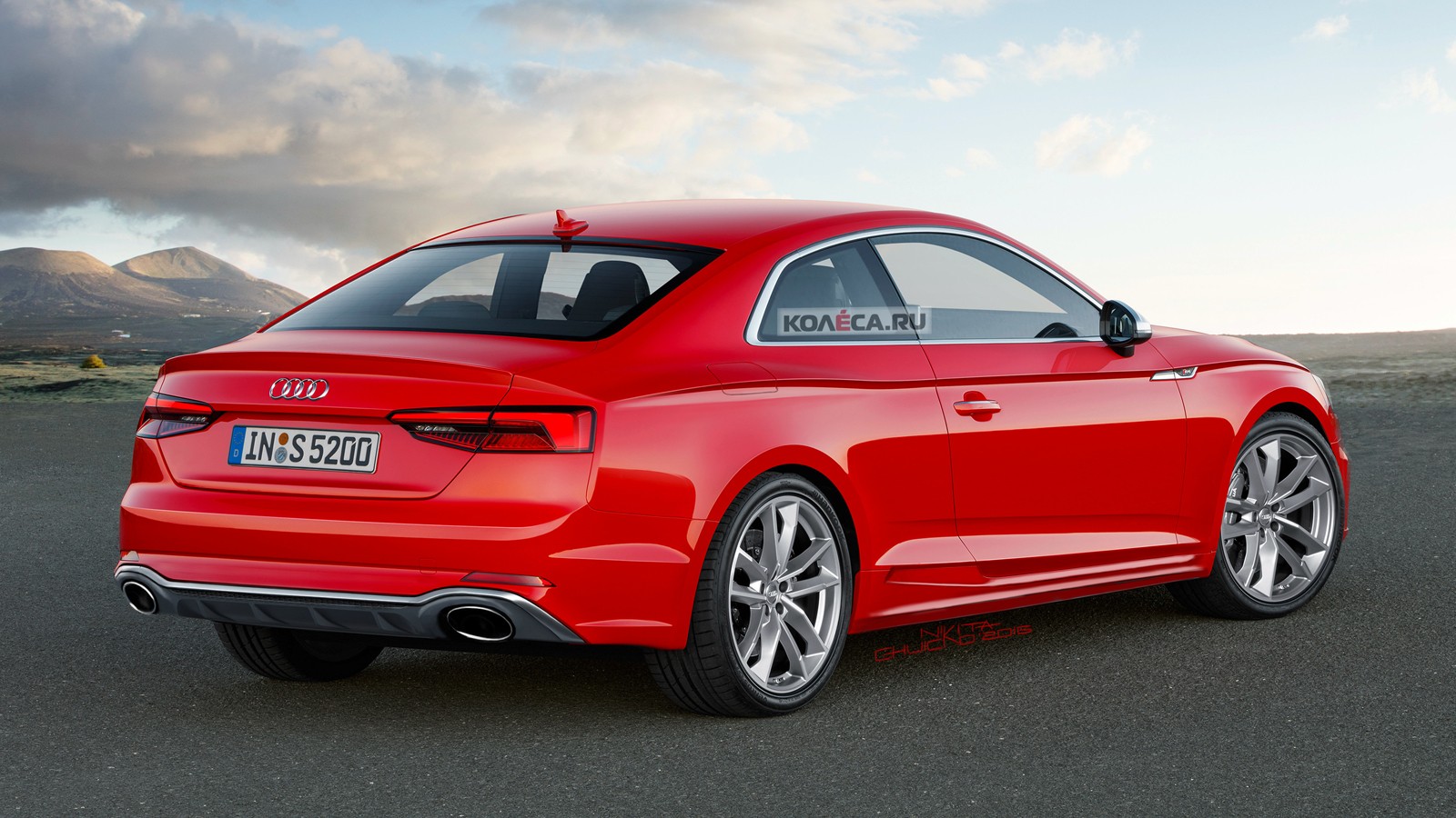 Audi RS5 rear1