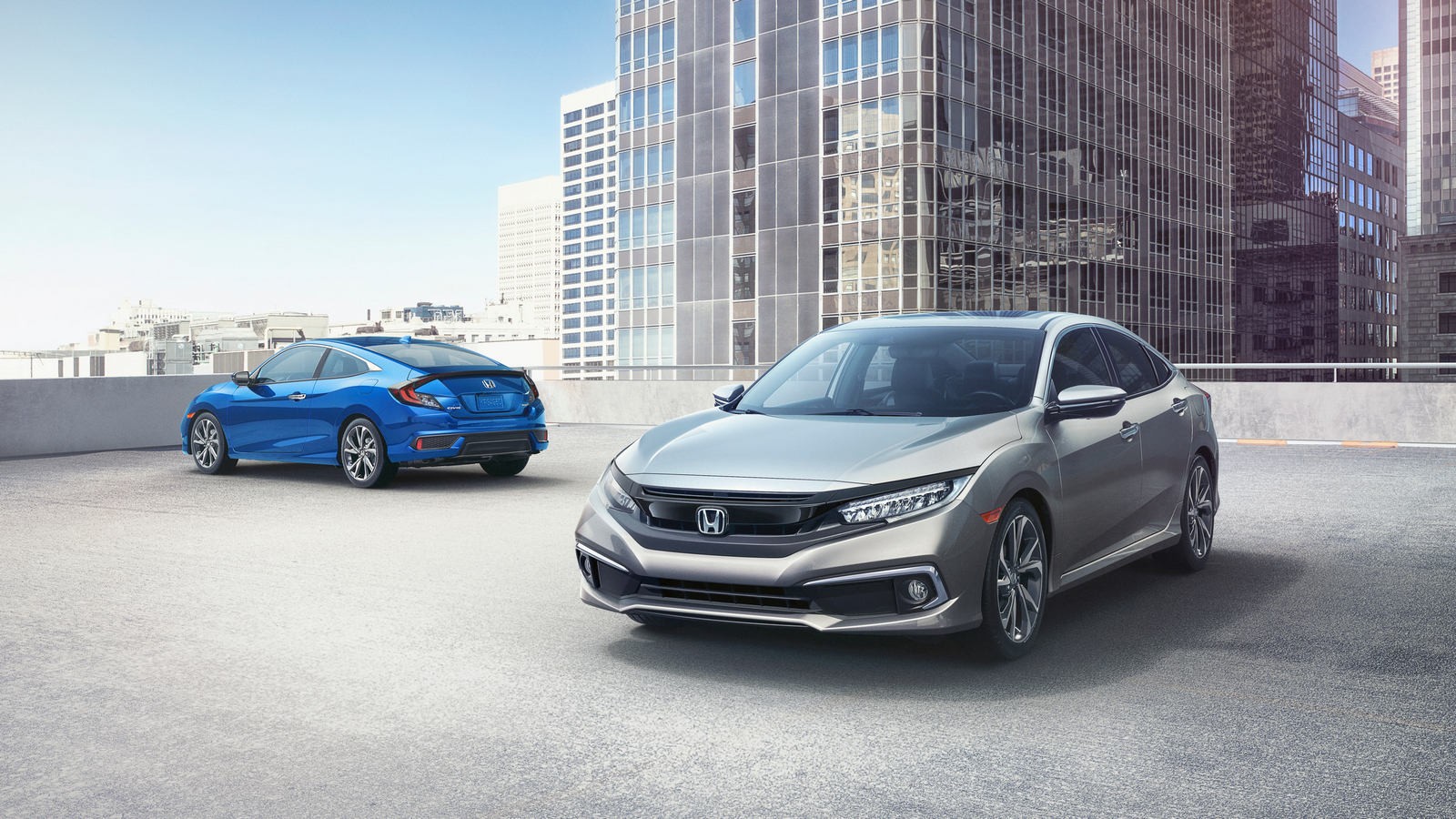Honda Civic Sedan и Coupe 2019 модельного года