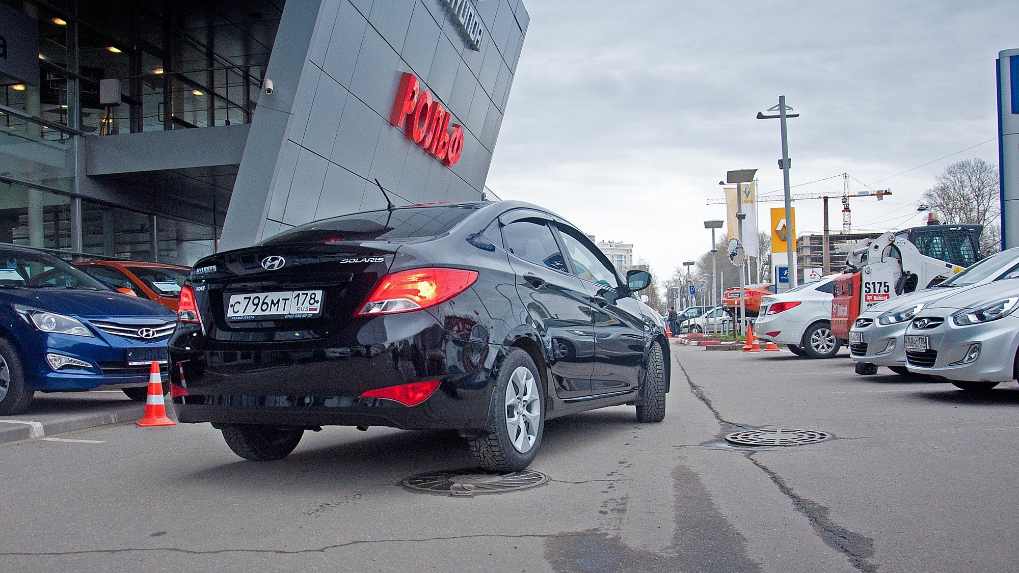 Техобслуживание автомобиля хендай солярис