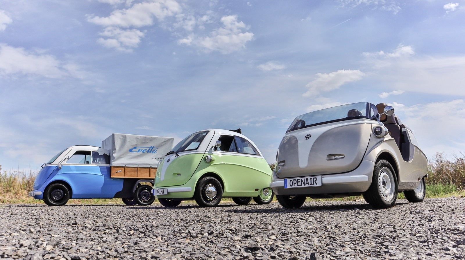 Электрокар Evetta по мотивам BMW Isetta: три кузова на выбор и немецкая  сборка | Курский автомобильный портал NewAuto46.ru