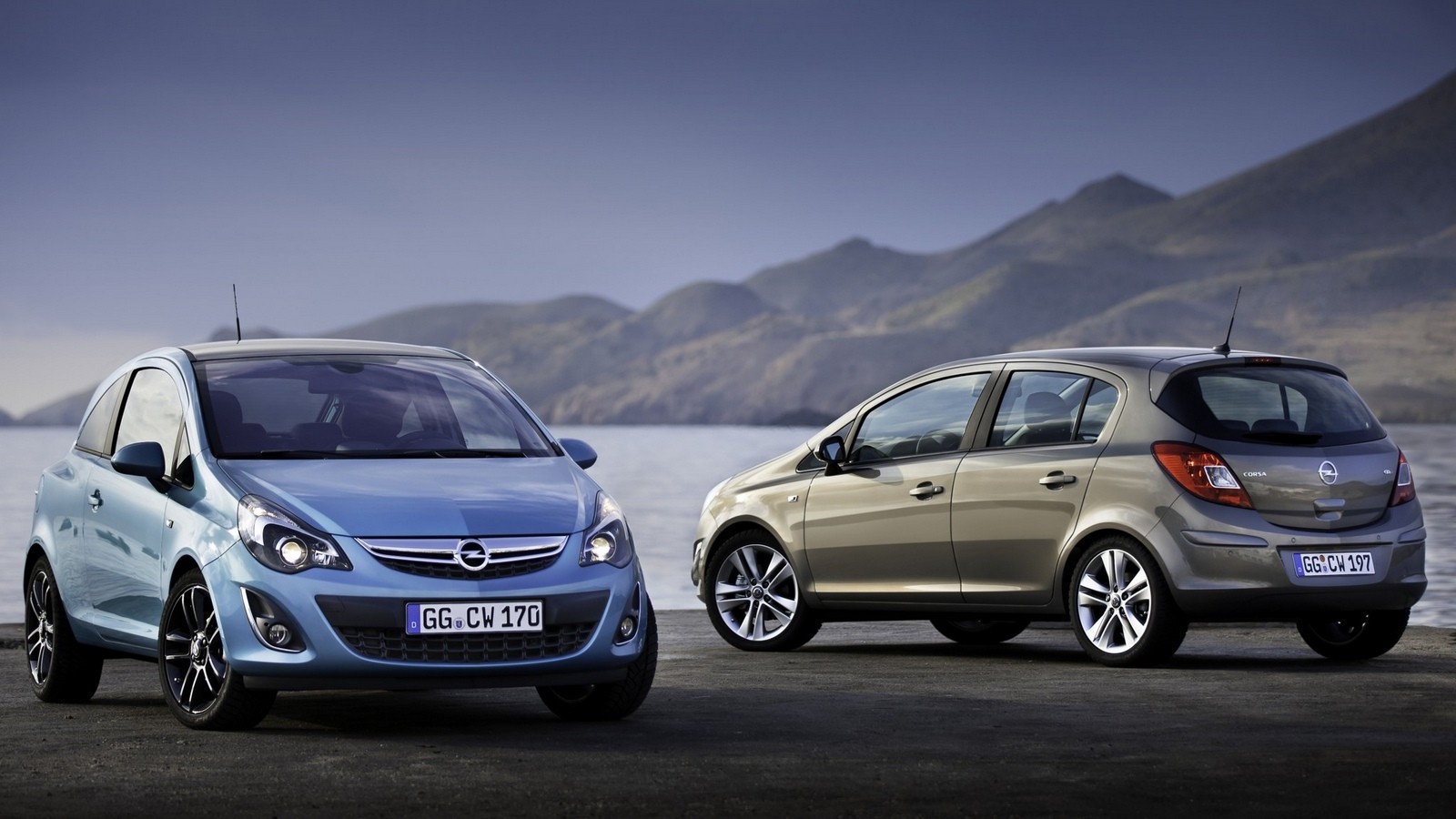 На фото: Opel Corsa (D) 
