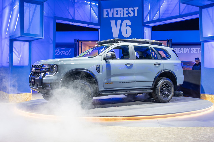Внедорожник Ford Everest получил новый бензиновый битурбомотор V6