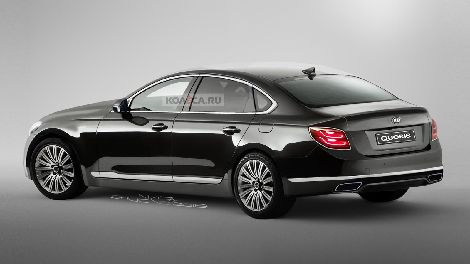 Kia Quoris rear3