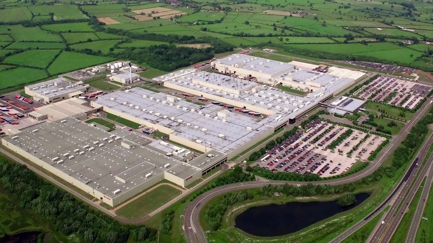 На фото: завод Toyota Motor в Великобритании