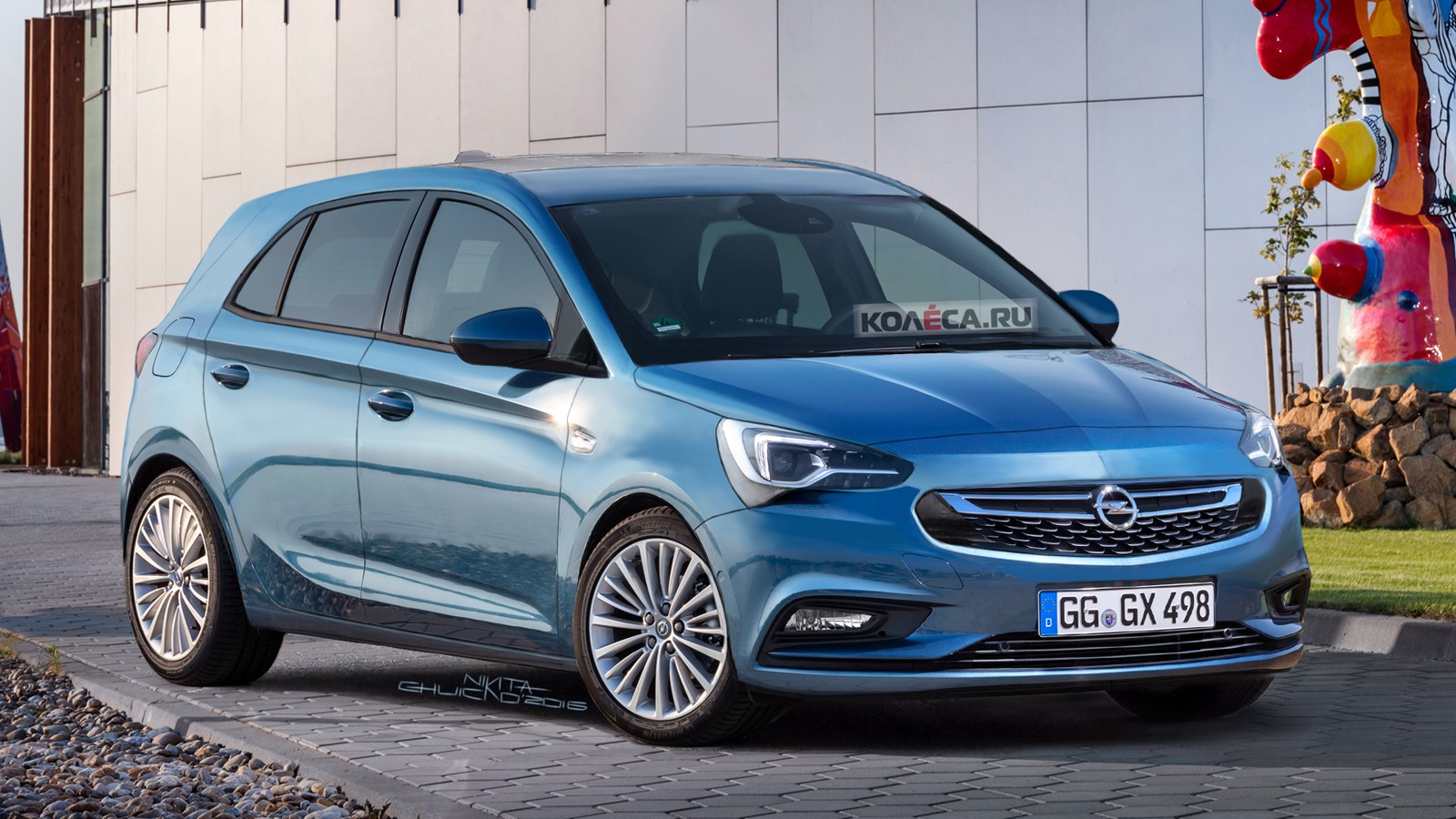 Opel Corsa front1