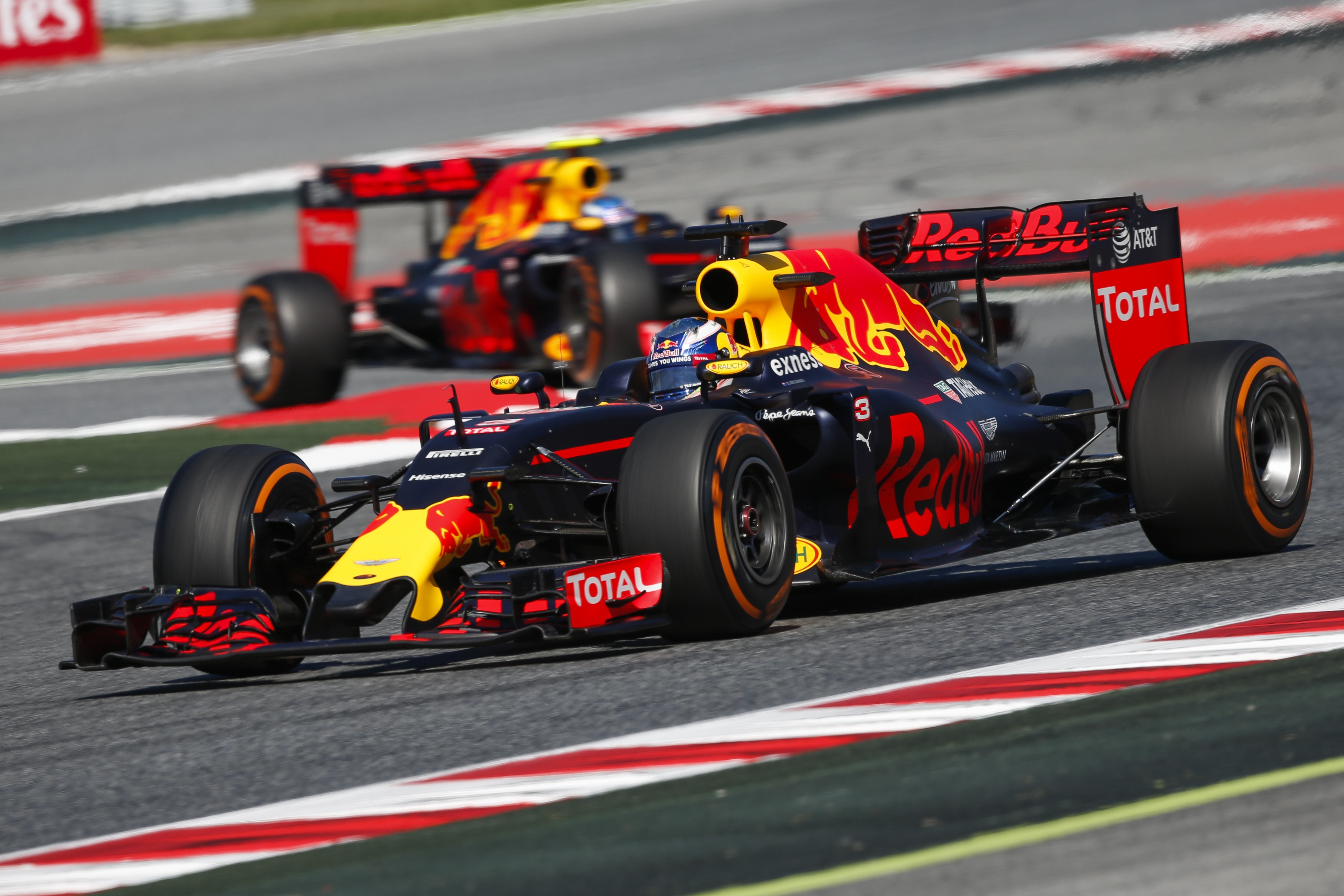 RICCIARDO Daniel (aus) Red Bull Tag Heuer RB12 action during 2016 Formula 1 FIA world championship, Spain Grand Prix, at Barcelona Catalunya from May 13 to 15 — Photo Florent Gooden / DPPI