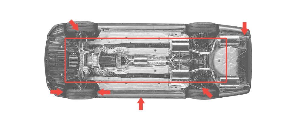 Lexus-LS400-underside