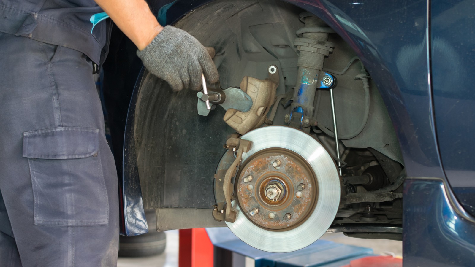 Checking car brake system