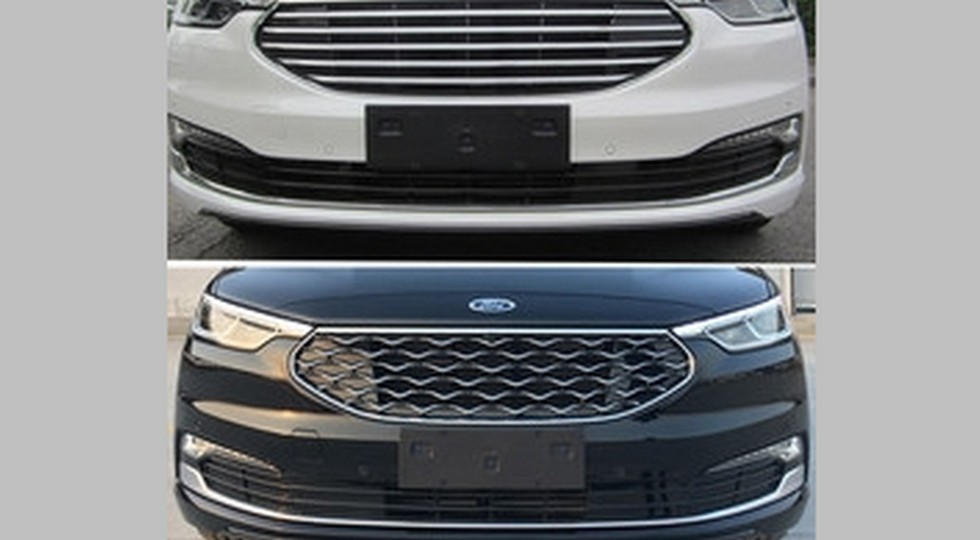 Сверху — стандартный обновленный Ford Taurus, снизу — версия Vignale