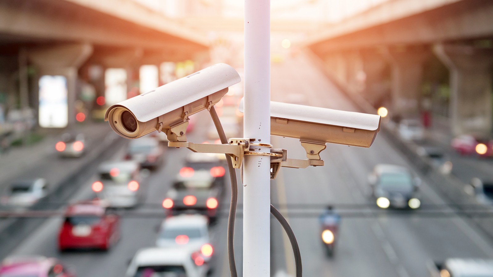traffic security camera.