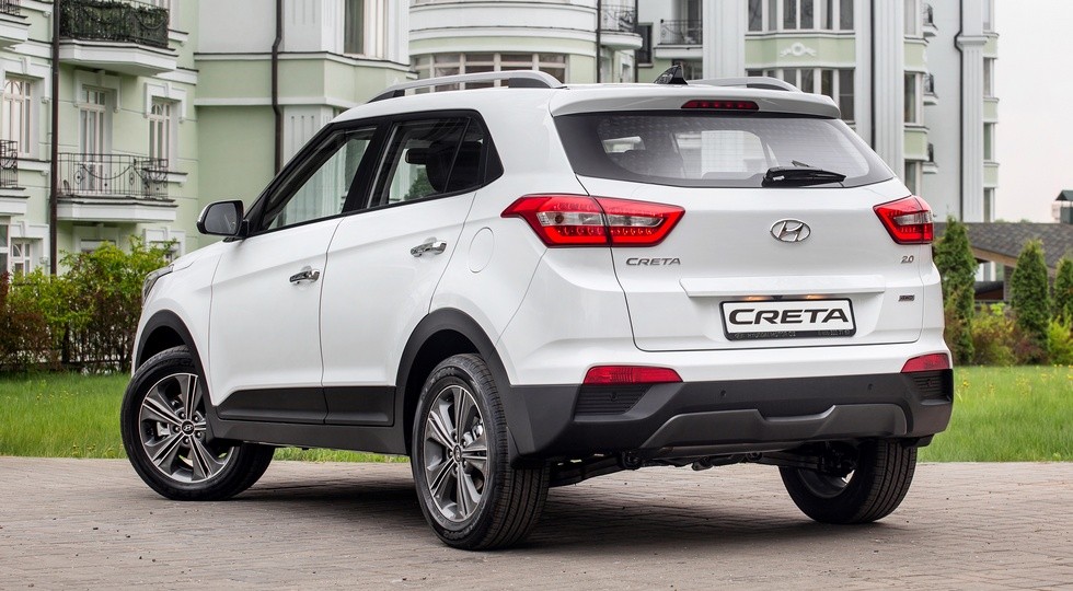 На фото: Hyundai Creta, актуальная версия для России
