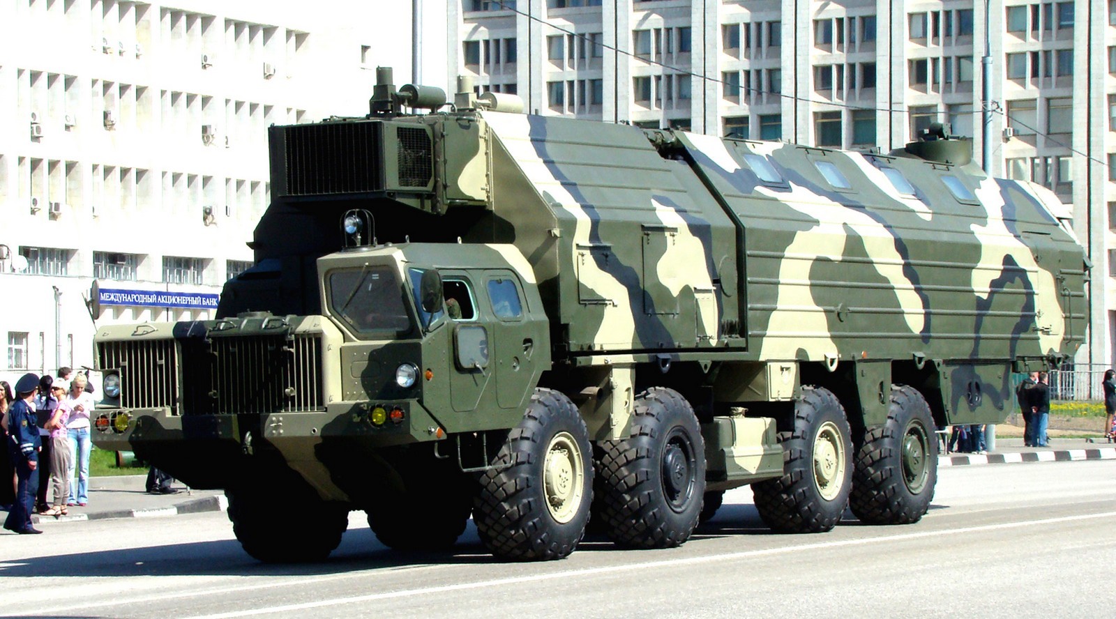 Комплексная автономная машина боевого дежурства 15В148 на автомобиле МАЗ-543М (фото автора)