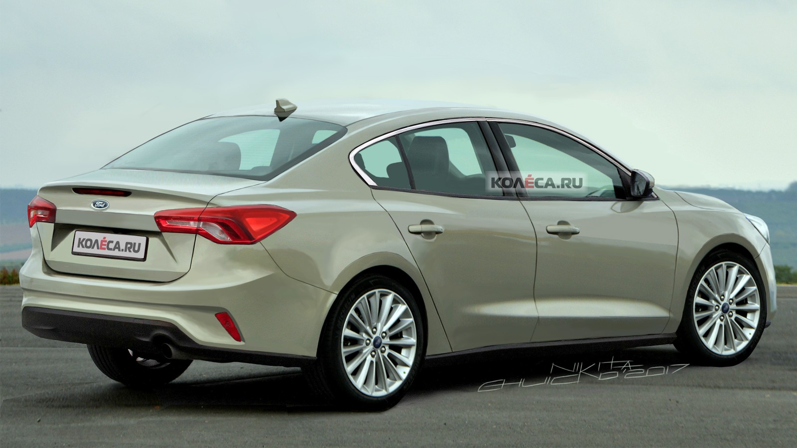 Ford Focus sedan rear2
