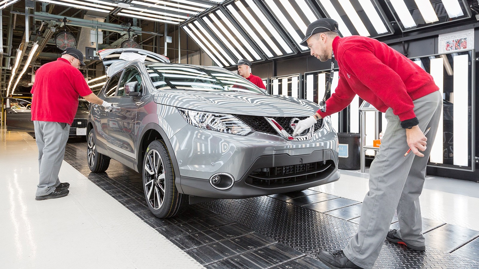 Nissan Qashqai built in Sunderland