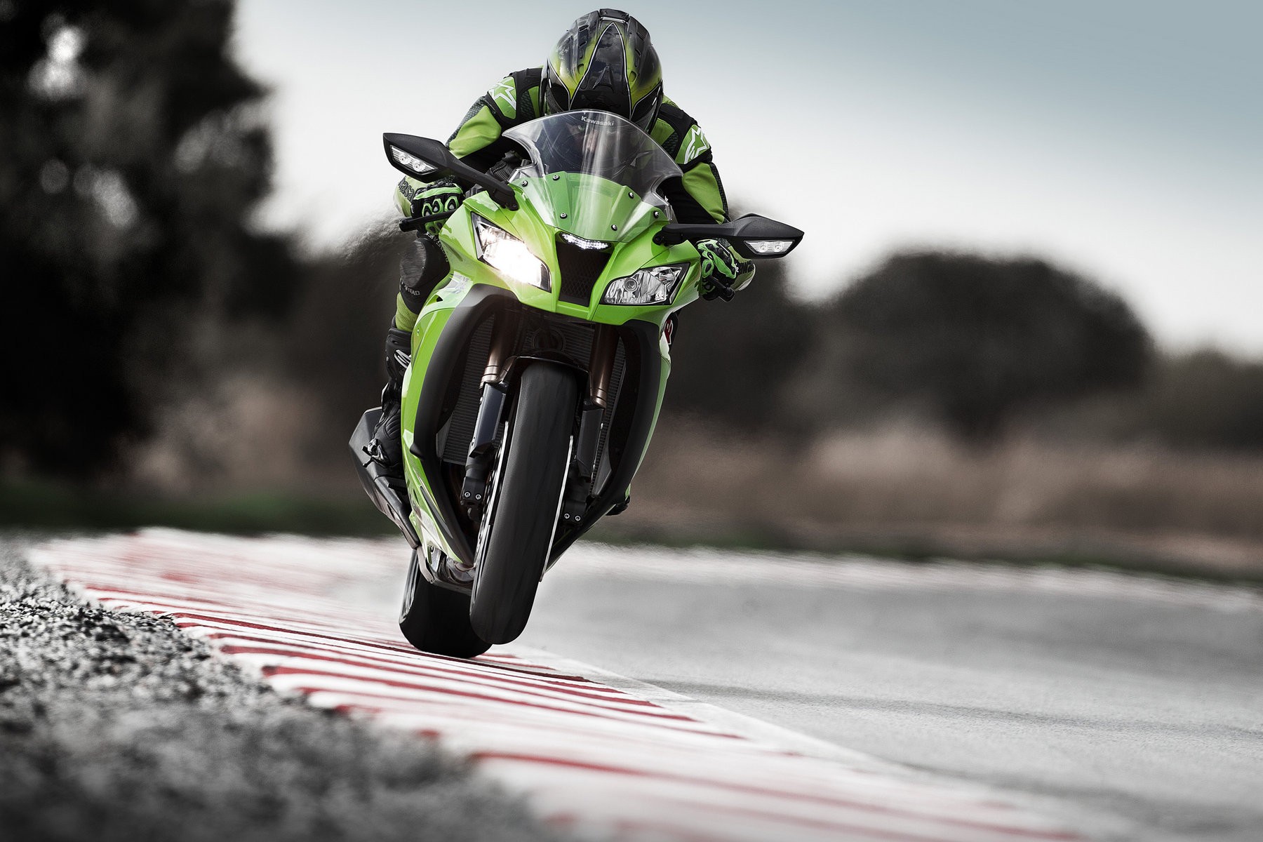 Вилли на zx10r