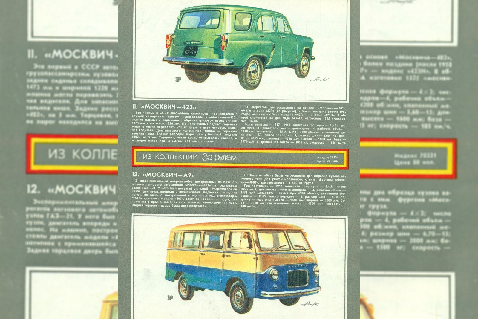 Автобус «Москвич»: почему на конвейер АЗЛК так и не встал конкурент «Буханке» УАЗ-451?