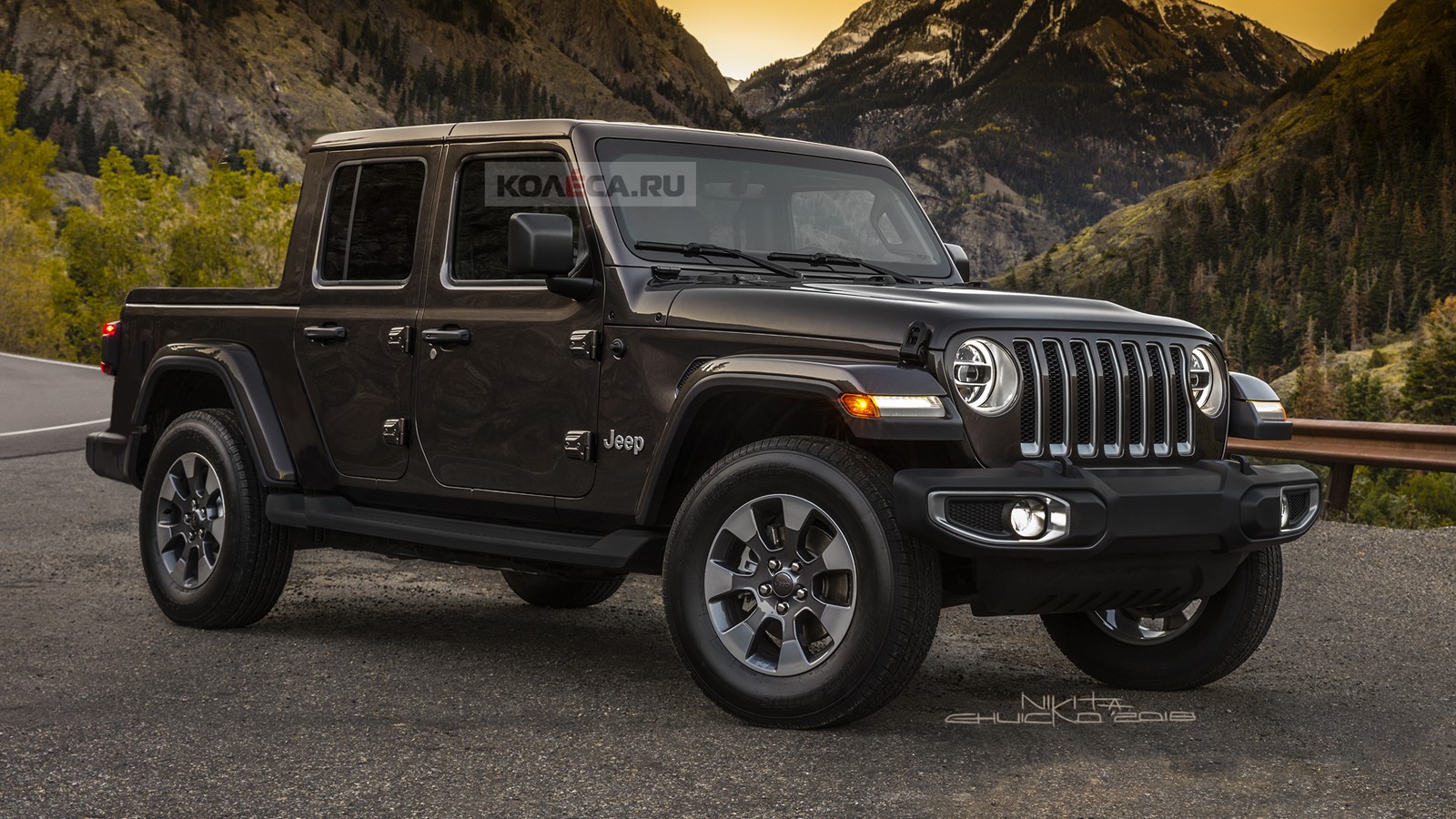Jeep pickup front1