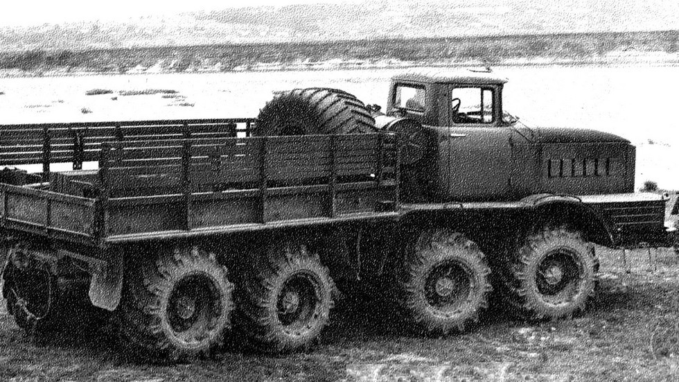 Забытые страсти 8x8: экспериментальные четырехосные грузовики в СССР - – автомобильный журнал