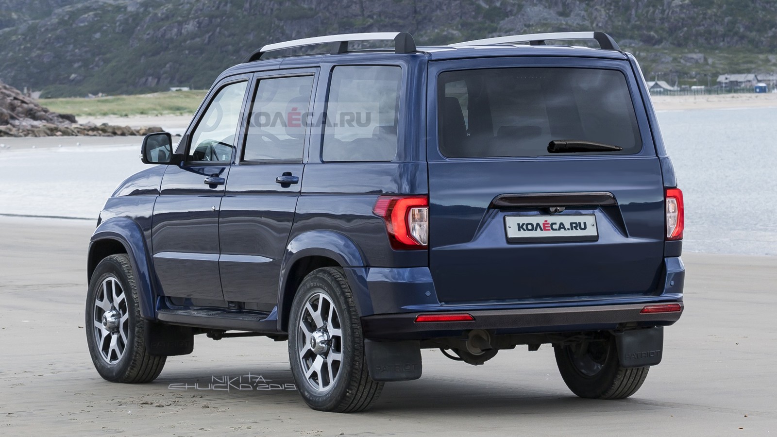UAZ Prado rear2