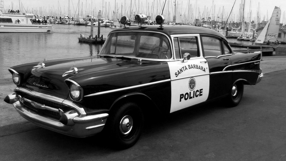 1957 chevrolet 210 4 door police sedan 1