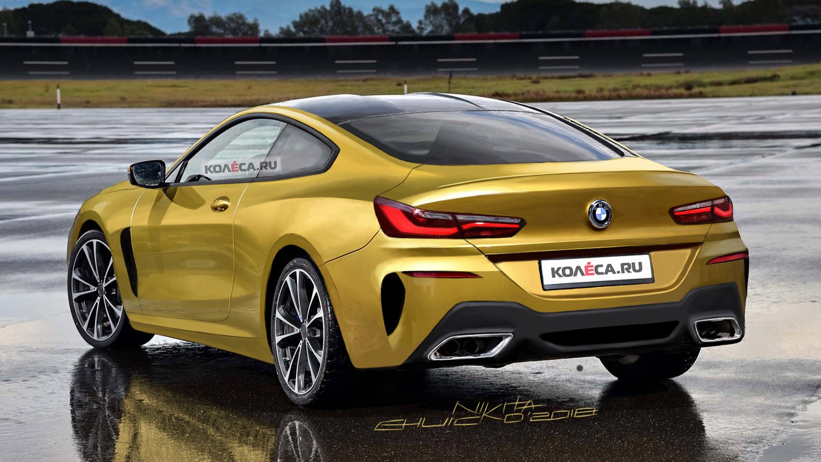 BMW 8 rear2