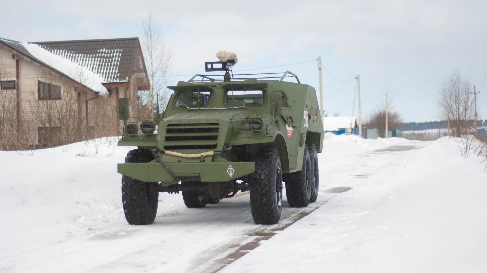 БТР 152В вид спереди