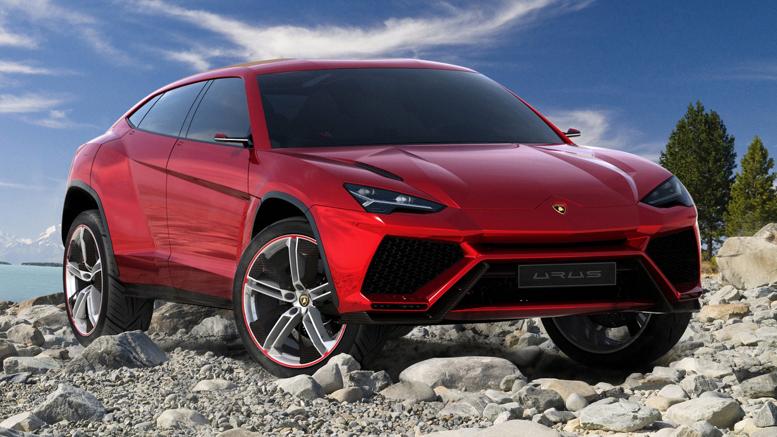 На фото: концепт Lamborghini Urus