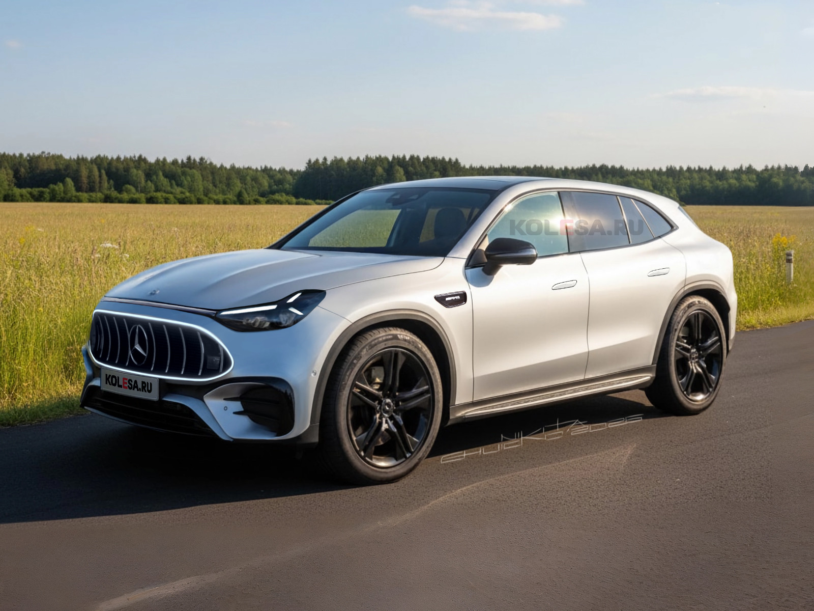 Суперкроссовер Mercedes-AMG: новые изображения