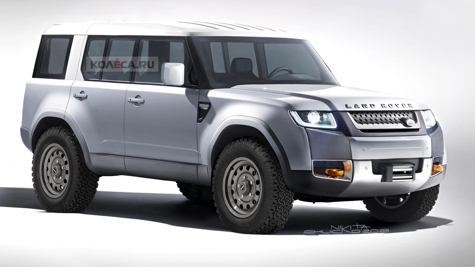 Land Rover Defender front2