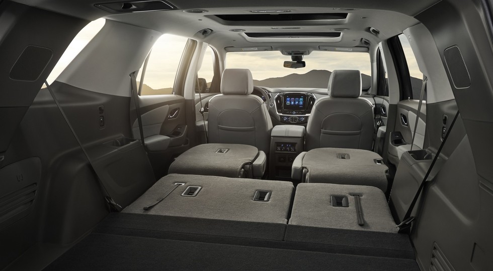 The 2018 Traverse is expected to offer best-in-class passenger v