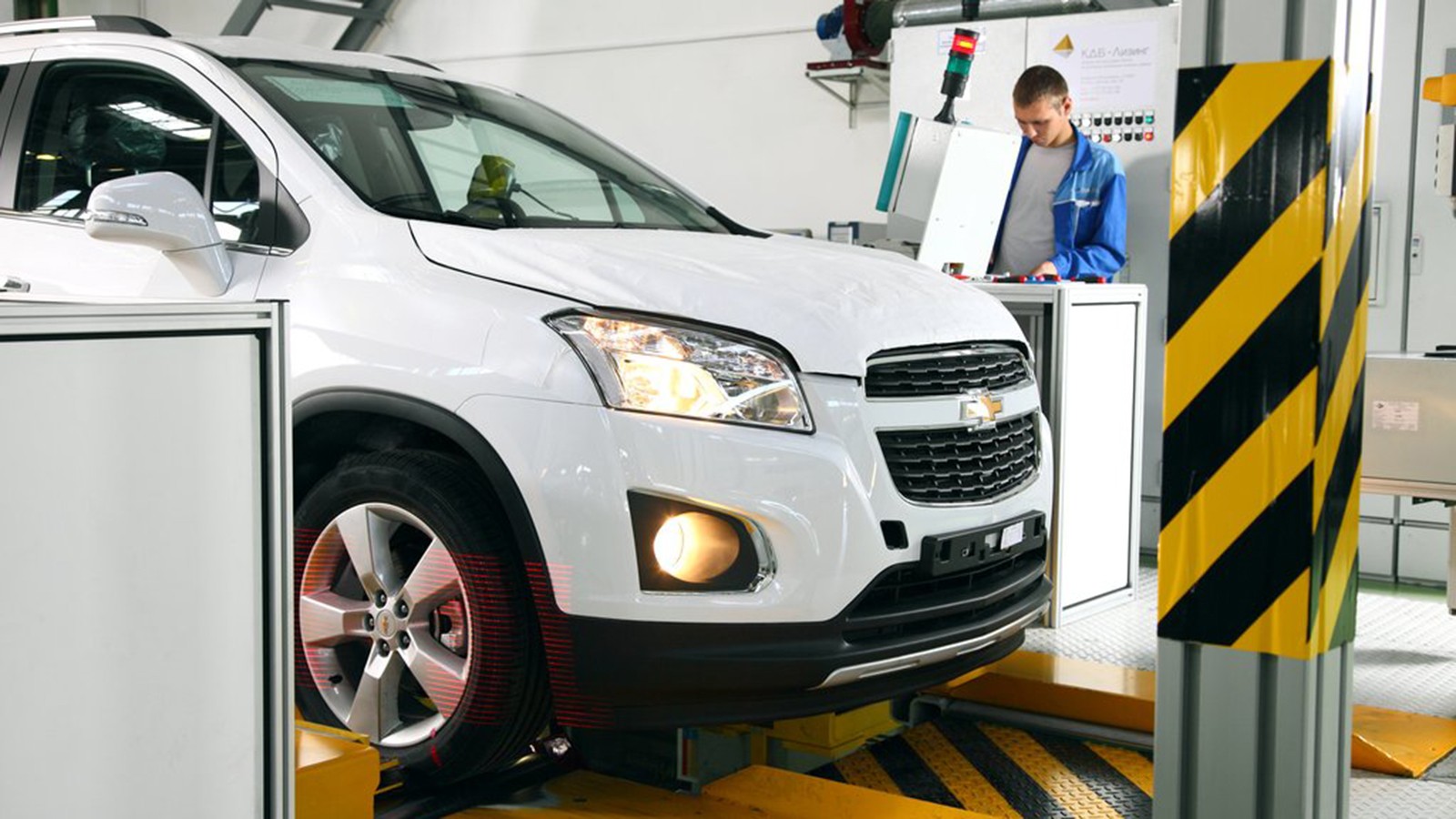 Производство Chevrolet Tracker на