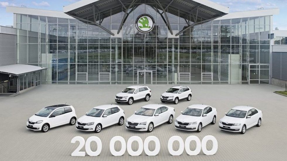 170926-SKODA-20-million-cars-made-since-1905-768x535