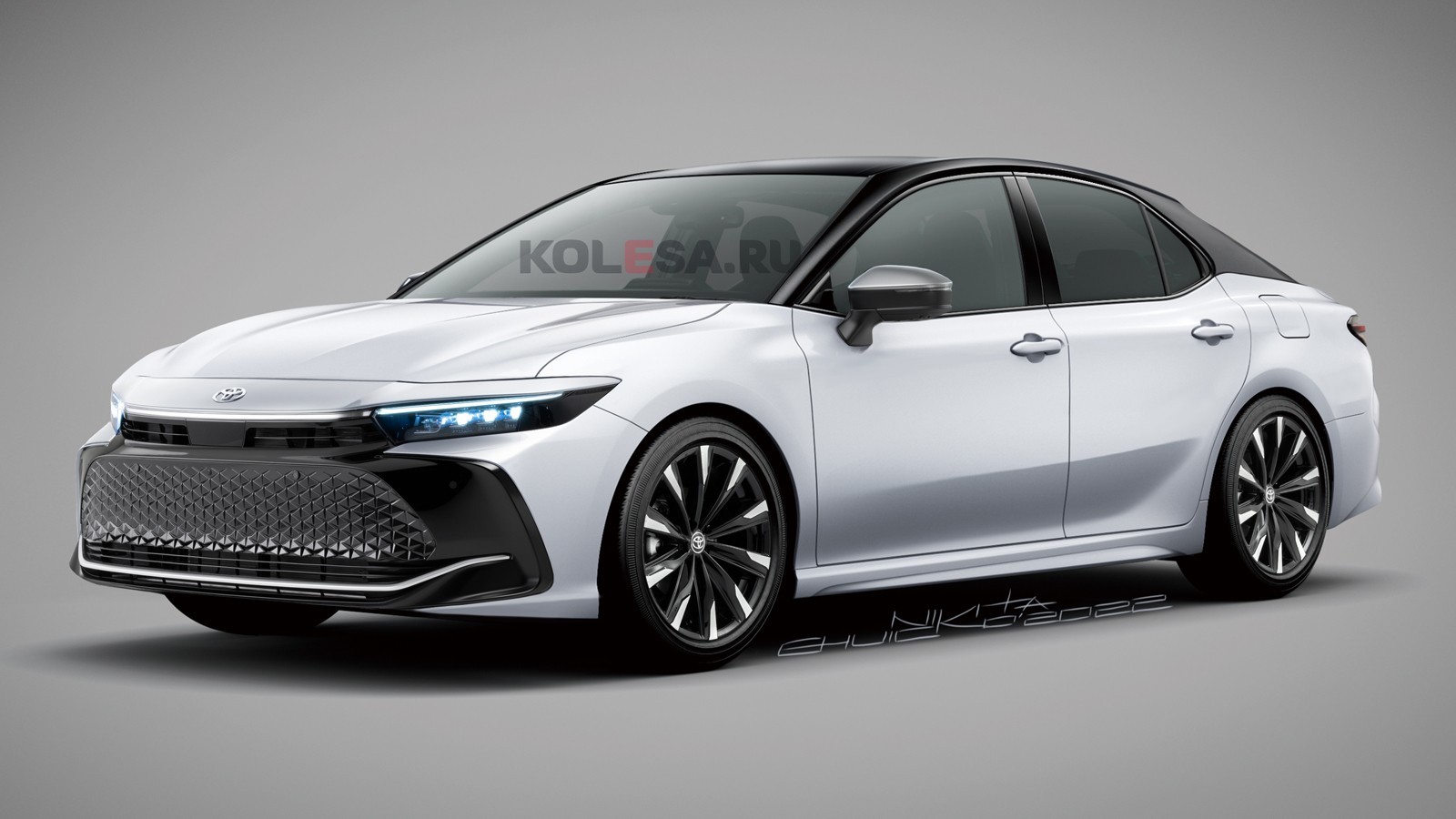 Новая Toyota Camry 2023 КОЛЕСА.ру автомобильный журнал