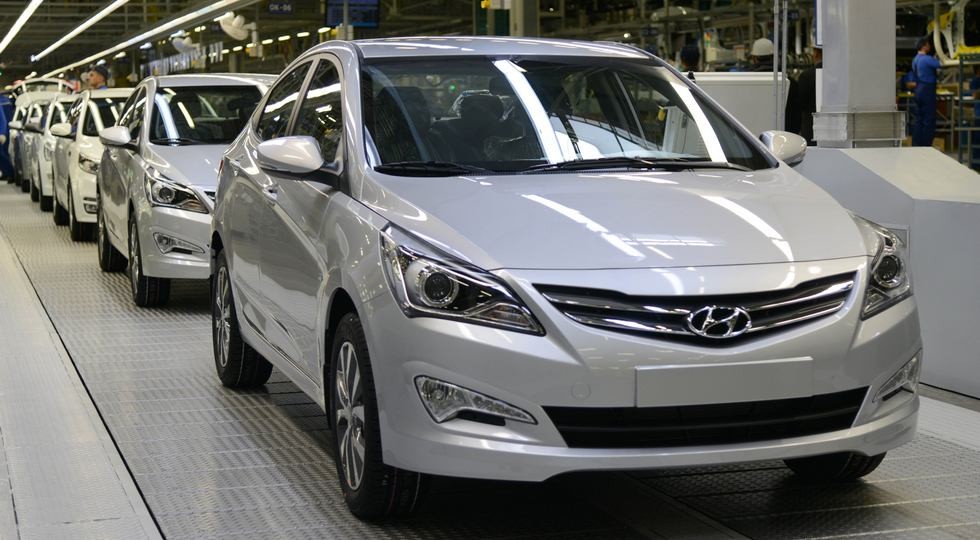 На фото: Hyundai Solaris