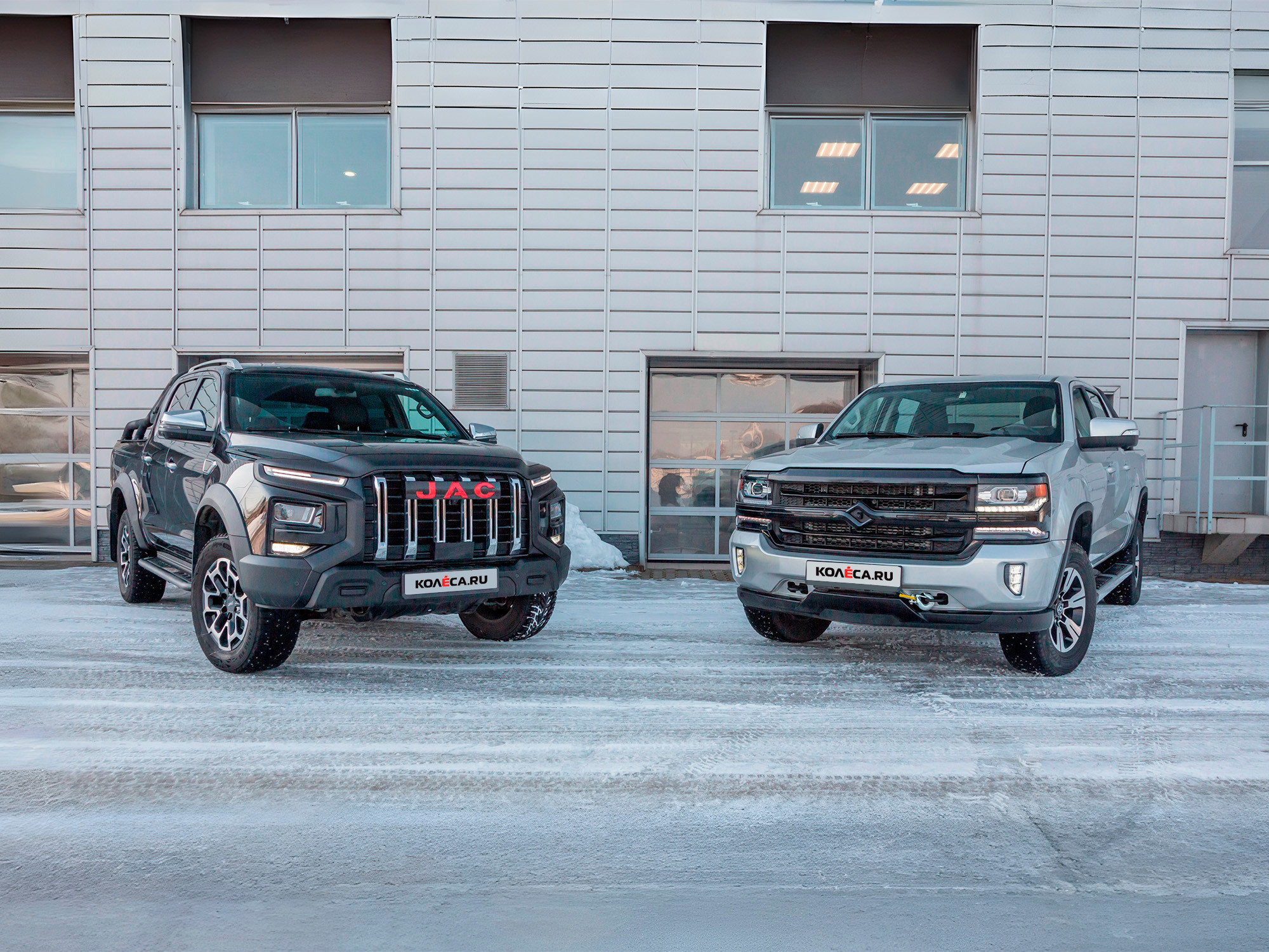 Работяга против клерка: сравнительный тест Huanghai N7 и JAC T9