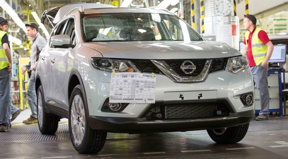 На фото: Nissan X-Trail