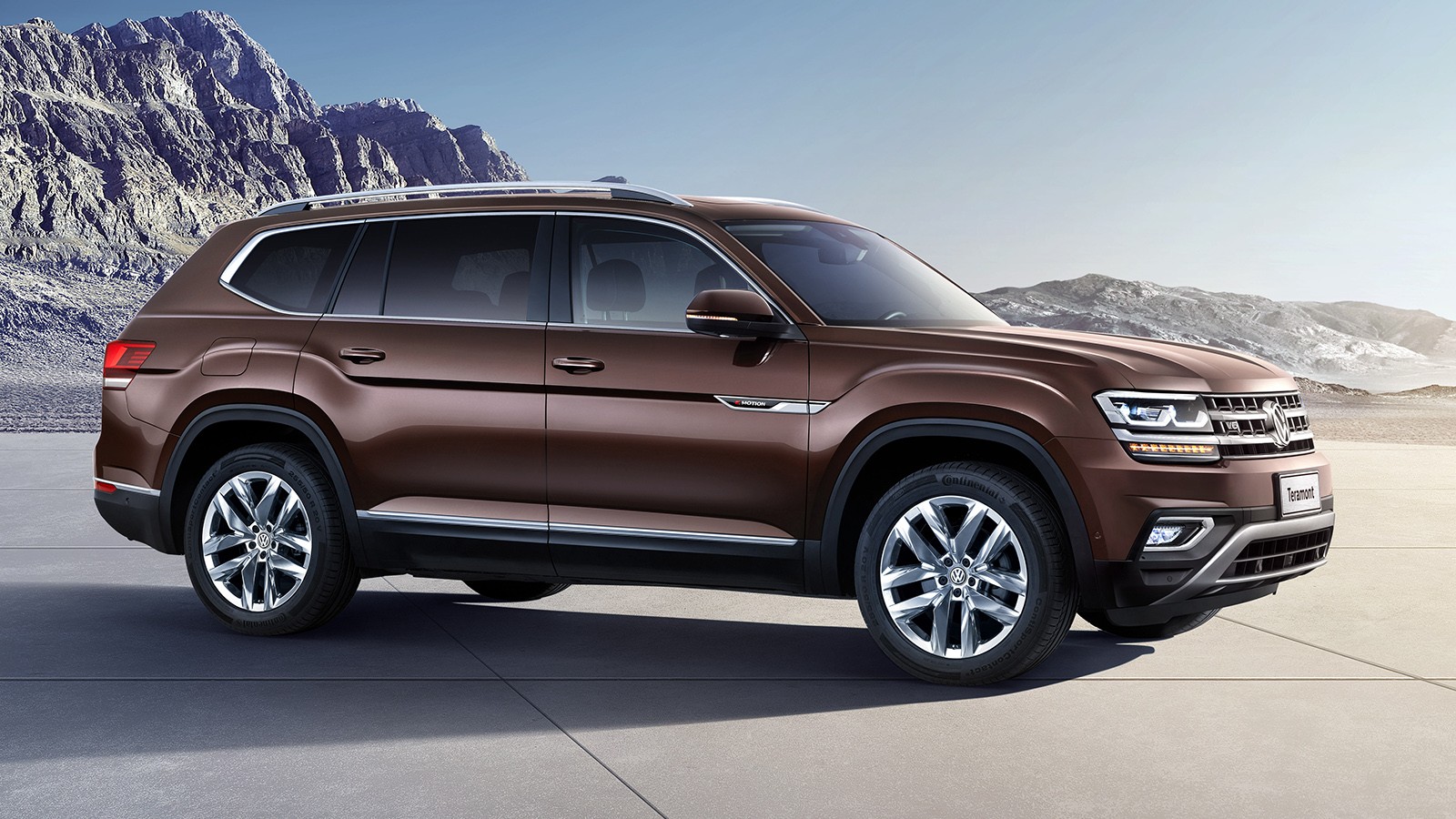 На фото: VW Teramont для рынка Китая