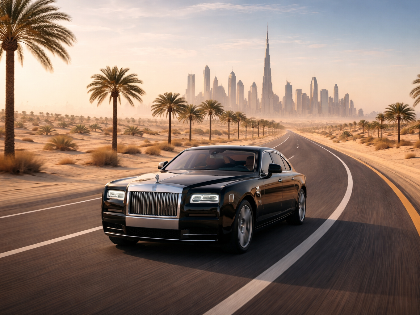 Премиальный прокат автомобилей в деловом центре Дубая