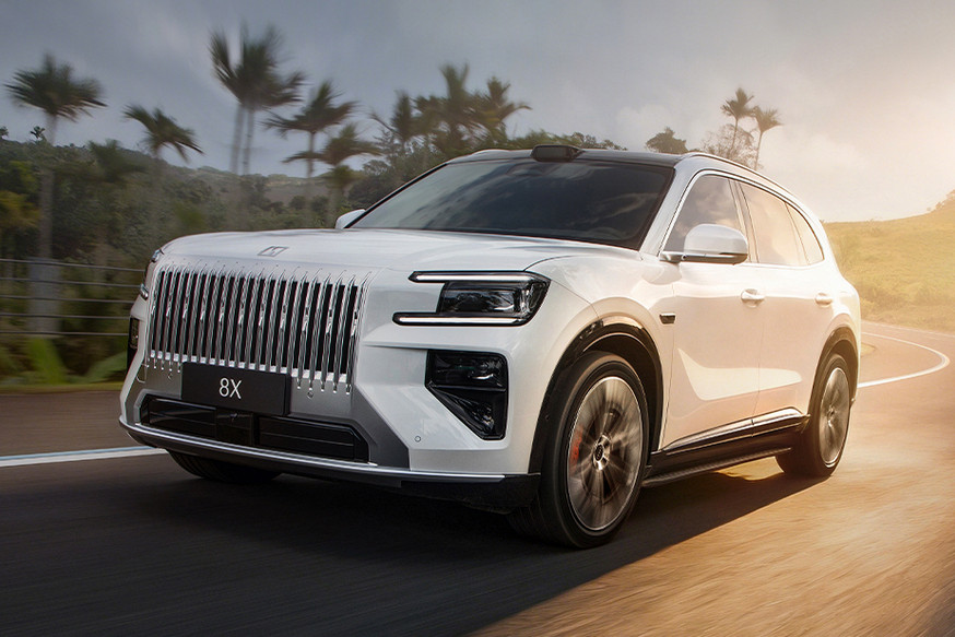 Кроссовер Zeekr 8X показал свой интерьер перед скорым стартом продаж