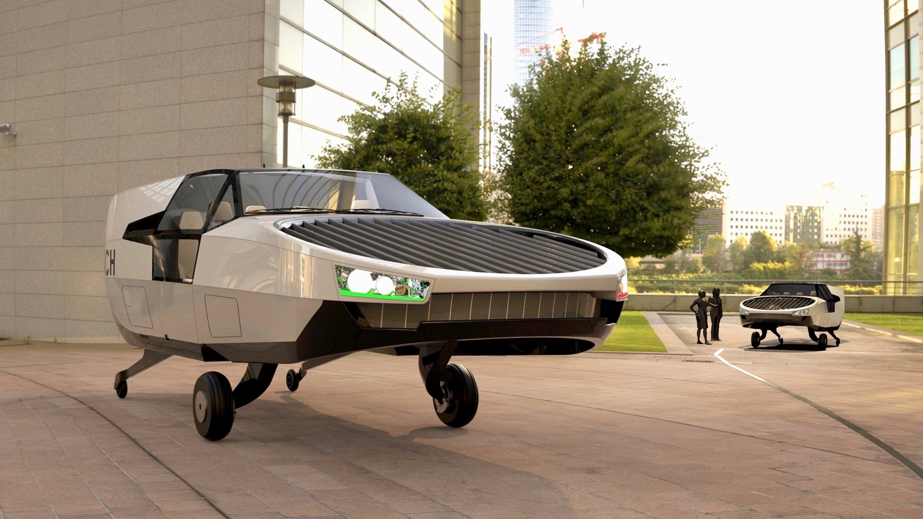 Полетим на водороде: аэрокар CityHawk размером с крупный SUV возьмёт на борт шестерых